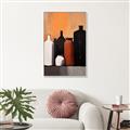 Picture of Still Life Symphony in Peach _GroupedProduct_Rectangle_Portrait_Canvas_Framed_
