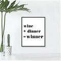 Picture of Wine Dinner Winner _GroupedProduct_Rectangle_Portrait_Canvas_Framed_