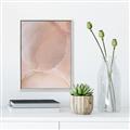 Picture of Peach Palette Bubbles _GroupedProduct_Rectangle_Portrait_Canvas_Framed_