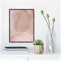 Picture of Peach Palette Bubbles _GroupedProduct_Rectangle_Portrait_Canvas_Framed_