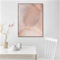 Picture of Peach Palette Bubbles _GroupedProduct_Rectangle_Portrait_Canvas_Framed_