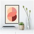 Picture of Dreamy Peach Serenade _GroupedProduct_Rectangle_Portrait_Canvas_Framed_