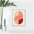 Picture of Dreamy Peach Serenade _GroupedProduct_Rectangle_Portrait_Canvas_Framed_