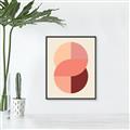 Picture of Dreamy Peach Serenade _GroupedProduct_Rectangle_Portrait_Canvas_Framed_