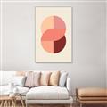 Picture of Dreamy Peach Serenade _GroupedProduct_Rectangle_Portrait_Canvas_Framed_