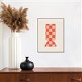 Picture of Mosaic of Peach Vase _GroupedProduct_Rectangle_Portrait_Canvas_Framed_