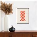 Picture of Mosaic of Peach Vase _GroupedProduct_Rectangle_Portrait_Canvas_Framed_
