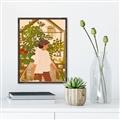 Picture of Dreamy Orchard Dalliance _GroupedProduct_Rectangle_Portrait_Canvas_Framed_