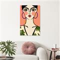 Picture of Peachy Elegance _GroupedProduct_Rectangle_Portrait_Unframed_Print_Only_