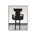 Picture of Guard's Post in the Beach _GroupedProduct_Rectangle_Portrait_Photography _GroupedProduct_Rectangle_Portrait_Canvas_Framed_