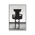 Picture of Guard's Post in the Beach _GroupedProduct_Rectangle_Portrait_Photography _GroupedProduct_Rectangle_Portrait_Canvas_Framed_