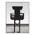 Picture of Guard's Post in the Beach _GroupedProduct_Rectangle_Portrait_Photography _GroupedProduct_Rectangle_Portrait_Canvas_Framed_