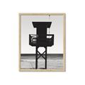 Picture of Guard's Post in the Beach _GroupedProduct_Rectangle_Portrait_Photography _GroupedProduct_Rectangle_Portrait_Framed_Matted_