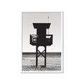 Picture of Guard's Post in the Beach _GroupedProduct_Rectangle_Portrait_Photography _GroupedProduct_Rectangle_Portrait_Framed_Matted_