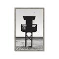 Picture of Guard's Post in the Beach _GroupedProduct_Rectangle_Portrait_Photography _GroupedProduct_Rectangle_Portrait_Framed_Matted_