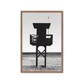 Picture of Guard's Post in the Beach _GroupedProduct_Rectangle_Portrait_Photography _GroupedProduct_Rectangle_Portrait_Framed_Matted_