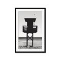 Picture of Guard's Post in the Beach _GroupedProduct_Rectangle_Portrait_Photography _GroupedProduct_Rectangle_Portrait_Framed_Matted_