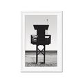 Picture of Guard's Post in the Beach _GroupedProduct_Rectangle_Portrait_Photography _GroupedProduct_Rectangle_Portrait_Framed_Matted_