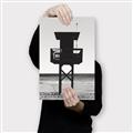 Picture of Guard's Post in the Beach _GroupedProduct_Rectangle_Portrait_Photography _GroupedProduct_Rectangle_Portrait_Canvas_