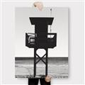Picture of Guard's Post in the Beach _GroupedProduct_Rectangle_Portrait_Photography _GroupedProduct_Rectangle_Portrait_Canvas_