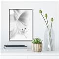Picture of White Floral Hues _GroupedProduct_Rectangle_Portrait_Photography _GroupedProduct_Rectangle_Portrait_Canvas_Framed_