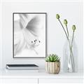 Picture of White Floral Hues _GroupedProduct_Rectangle_Portrait_Photography _GroupedProduct_Rectangle_Portrait_Canvas_Framed_