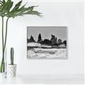 Picture of Stormy Beach _GroupedProduct_Rectangle_Landscape_Photography _GroupedProduct_Rectangle_Landscape_Canvas_Framed_
