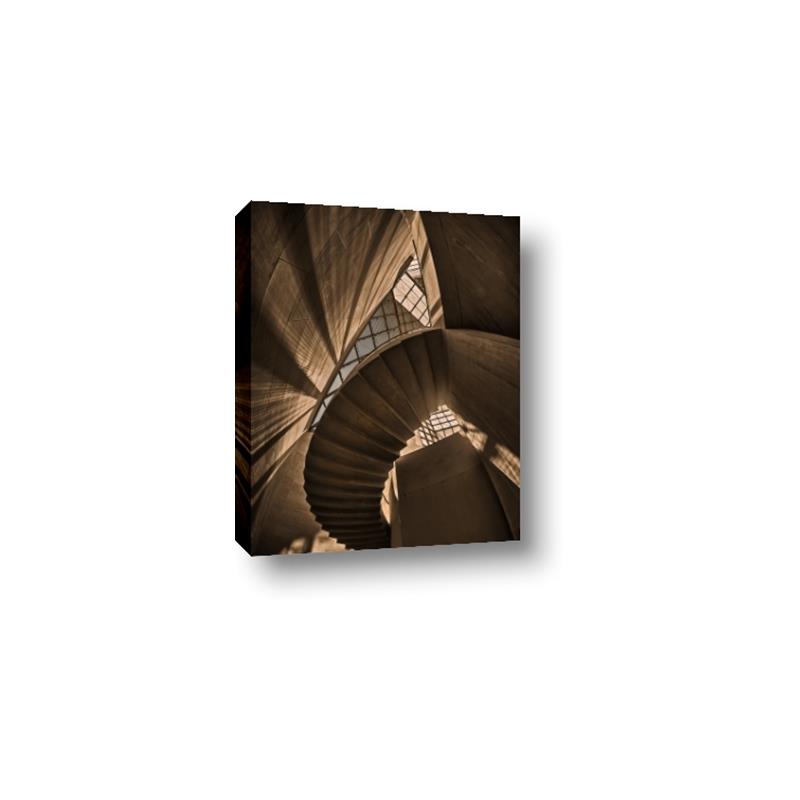Picture of Muted Sun's Rays on Stairs _GroupedProduct_Rectangle_Portrait_Photography _GroupedProduct_Rectangle_Portrait_Canvas_