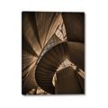 Picture of Muted Sun's Rays on Stairs _GroupedProduct_Rectangle_Portrait_Photography _GroupedProduct_Rectangle_Portrait_Canvas_