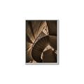 Picture of Muted Sun's Rays on Stairs _GroupedProduct_Rectangle_Portrait_Photography _GroupedProduct_Rectangle_Portrait_Canvas_Framed_