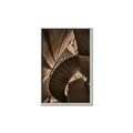 Picture of Muted Sun's Rays on Stairs _GroupedProduct_Rectangle_Portrait_Photography _GroupedProduct_Rectangle_Portrait_Canvas_Framed_