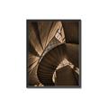 Picture of Muted Sun's Rays on Stairs _GroupedProduct_Rectangle_Portrait_Photography _GroupedProduct_Rectangle_Portrait_Canvas_Framed_