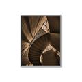 Picture of Muted Sun's Rays on Stairs _GroupedProduct_Rectangle_Portrait_Photography _GroupedProduct_Rectangle_Portrait_Canvas_Framed_