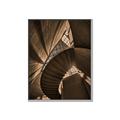 Picture of Muted Sun's Rays on Stairs _GroupedProduct_Rectangle_Portrait_Photography _GroupedProduct_Rectangle_Portrait_Canvas_Framed_