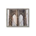 Picture of New York Cable Bridge _GroupedProduct_Rectangle_Landscape_Photography _GroupedProduct_Rectangle_Landscape_Framed_Matted_