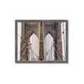 Picture of New York Cable Bridge _GroupedProduct_Rectangle_Landscape_Photography _GroupedProduct_Rectangle_Landscape_Framed_Matted_
