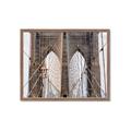 Picture of New York Cable Bridge _GroupedProduct_Rectangle_Landscape_Photography _GroupedProduct_Rectangle_Landscape_Framed_Matted_