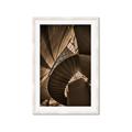 Picture of Muted Sun's Rays on Stairs _GroupedProduct_Rectangle_Portrait_Photography _GroupedProduct_Rectangle_Portrait_Framed_Matted_