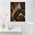 Picture of Muted Sun's Rays on Stairs _GroupedProduct_Rectangle_Portrait_Photography _GroupedProduct_Rectangle_Portrait_Canvas_