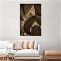 Picture of Muted Sun's Rays on Stairs _GroupedProduct_Rectangle_Portrait_Photography _GroupedProduct_Rectangle_Portrait_Canvas_