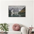 Picture of Serenity in the Lake _GroupedProduct_Rectangle_Landscape_Photography _GroupedProduct_Rectangle_Landscape_Canvas_Framed_