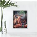 Picture of Flamingo _GroupedProduct_Rectangle_Portrait_Photography _GroupedProduct_Rectangle_Portrait_Canvas_Framed_