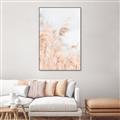 Picture of Neutral Bloom Reeds _GroupedProduct_Rectangle_Portrait_Photography _GroupedProduct_Rectangle_Portrait_Canvas_Framed_