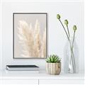 Picture of Creamy Petal Pampas I _GroupedProduct_Rectangle_Portrait_Photography _GroupedProduct_Rectangle_Portrait_Canvas_Framed_