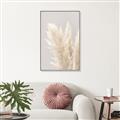 Picture of Creamy Petal Pampas I _GroupedProduct_Rectangle_Portrait_Photography _GroupedProduct_Rectangle_Portrait_Canvas_Framed_