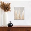Picture of Creamy Petal Pampas II _GroupedProduct_Rectangle_Portrait_Photography _GroupedProduct_Rectangle_Portrait_Canvas_Framed_