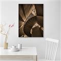 Picture of Muted Sun's Rays on Stairs _GroupedProduct_Rectangle_Portrait_Photography _GroupedProduct_Rectangle_Portrait_Canvas_Framed_