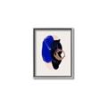 Picture of Blue and Black Echoes _GroupedProduct_Rectangle_Portrait_Canvas_Framed_