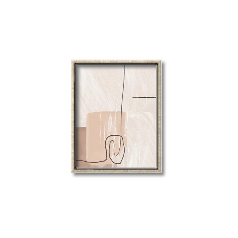 Picture of Crystal Inside a Square _GroupedProduct_Rectangle_Portrait_Canvas_Framed_