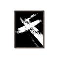 Picture of Negative Strokes II _GroupedProduct_Rectangle_Portrait_Canvas_Framed_